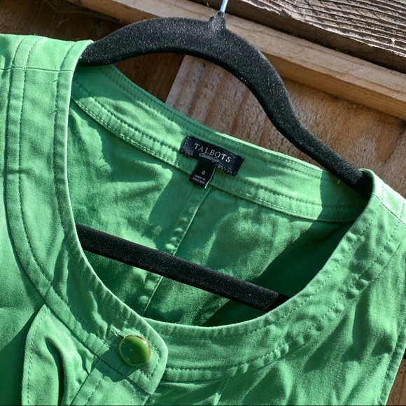 Green 70s Dress - Picture 3 of 4